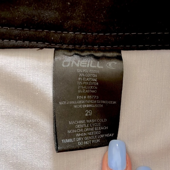 O’Neill Swim Trunks - Gray & Red - Picture 7 of 7